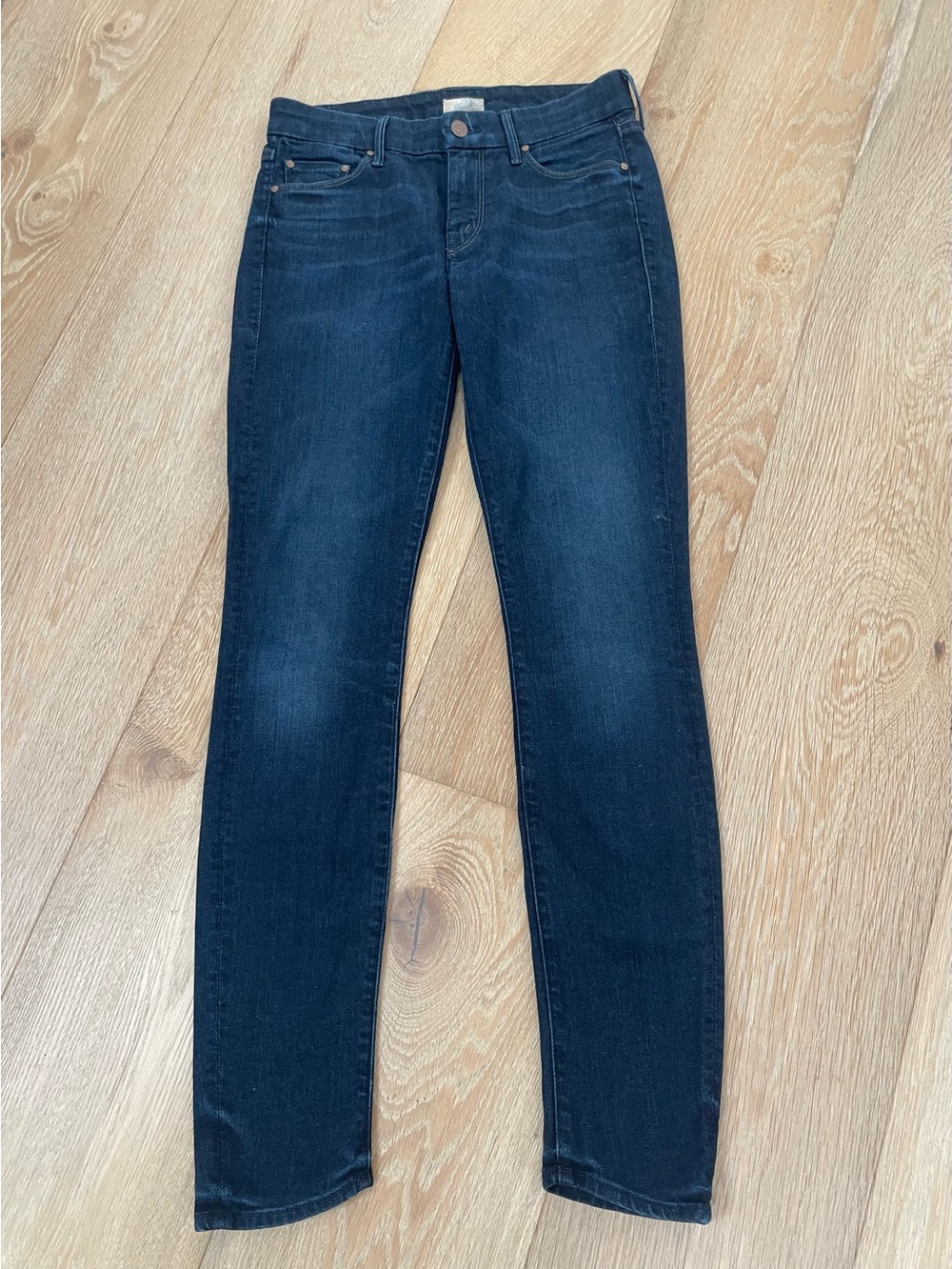 Mother looker Dark Blue Women’s Skinny Jeans ink & paper size 26